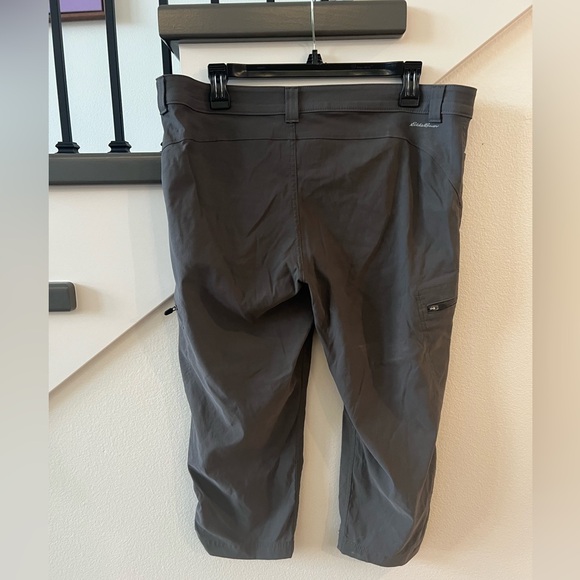 Eddie Bauer First Ascent Gray Capris Pants - Picture 2 of 5